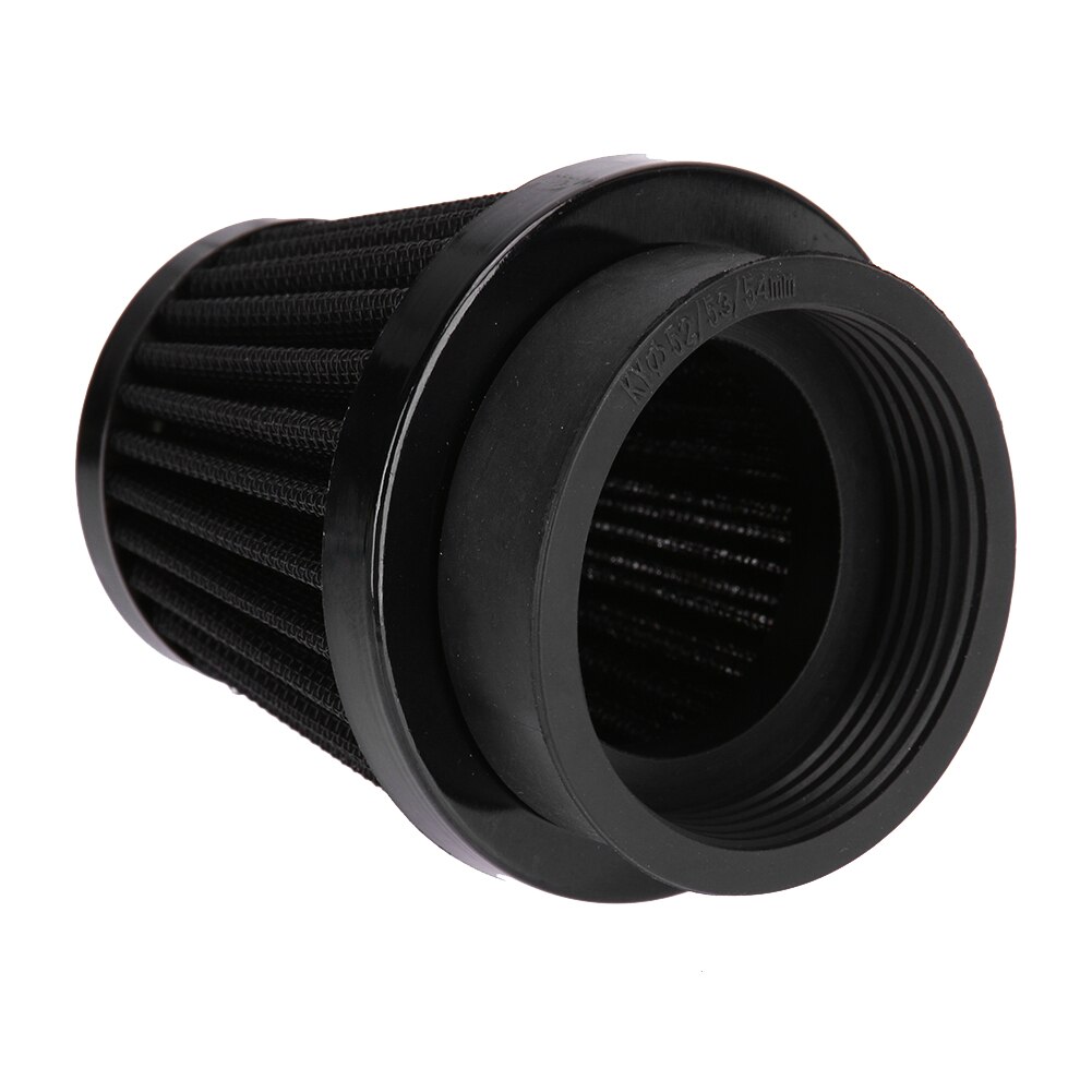 Motorrad Luftfilter Pilzkopf – Universalersatz, 55 Mm Anschluss | Aus ABS & Vlies, Bis Zu 50.000 Km Lebensdauer
