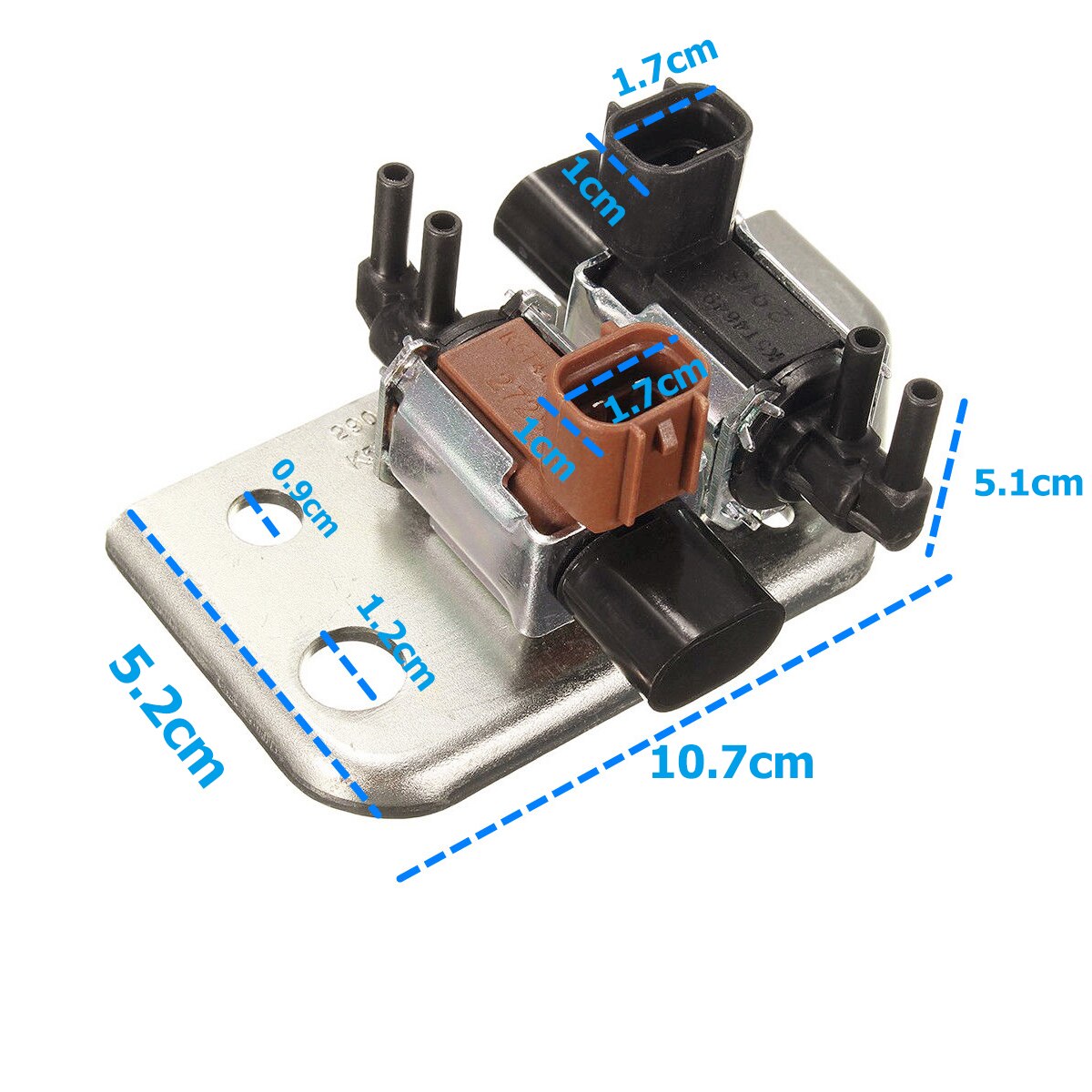 Électrovanne d&#39;émission pour système d&#39;échappement Automobile, Valve de Recirculation des déchets, adapté à Mitsubishi L200 1996 – 2.5 TD K74