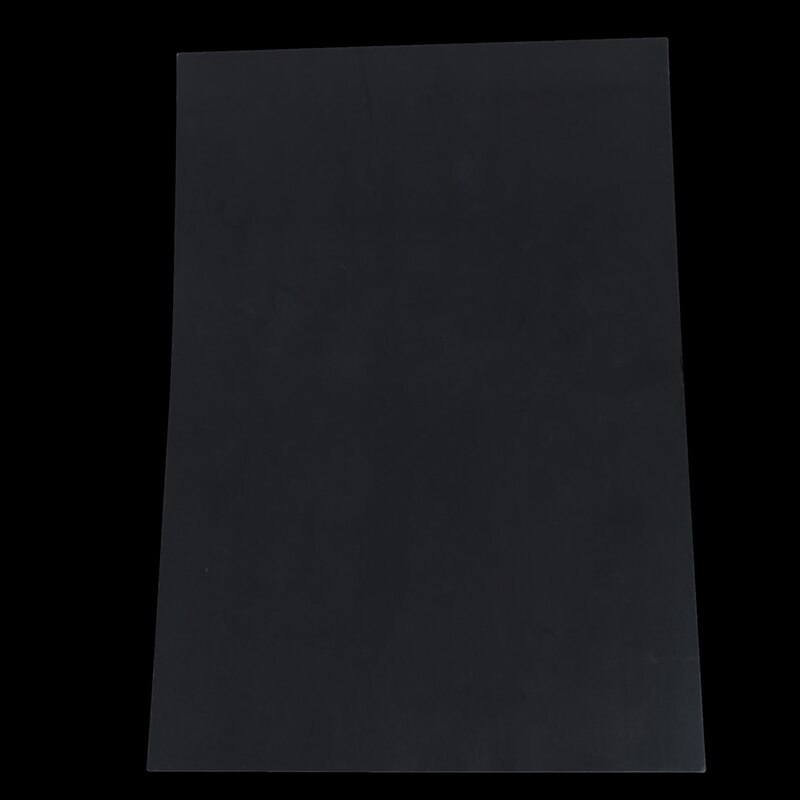 1PC Color Heat Shrink Sheet Plastic Magic Paper Sheet For Educational DIY Crafts: transparent