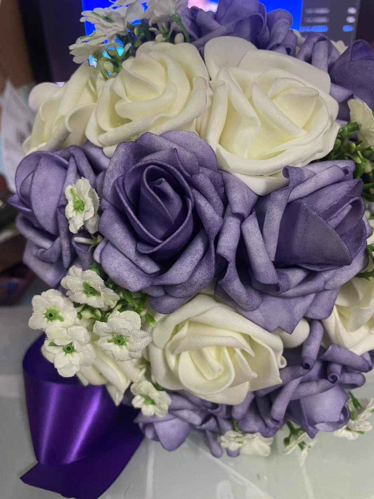 perfectlifeoh Bridal Bouquet for Wedding flower wedding bouquet Wedding Bouquets: 08