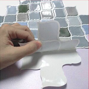 11*10 cali Muti kolor arabeska skórki i trzymać płytki robić kuchni łazienka naklejki Backsplash