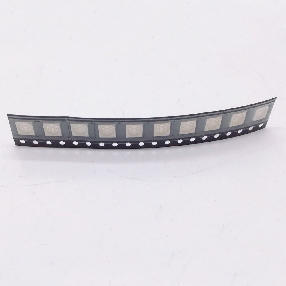 100 pcs 5050 SMD LED Wit Warm Wit Rood Geel Groen Blauw Roze UV led diode