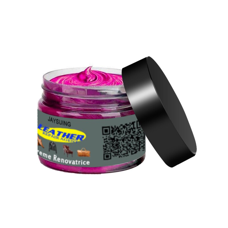 Geavanceerde Lederen Reparatie Gel Autostoel Thuis Leer Complementaire Kleur Reparatie Plakken Om Reparatie Brandwonden Gaten Rips Lederen Refurbishe: peach