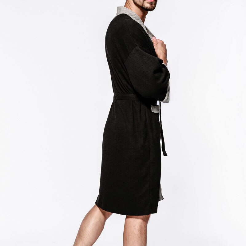 Albornoz de verano y otoño para hombre, ropa de dormir para hombre, 8XL, 7XL, 6XL, busto, 140cm, talla grande