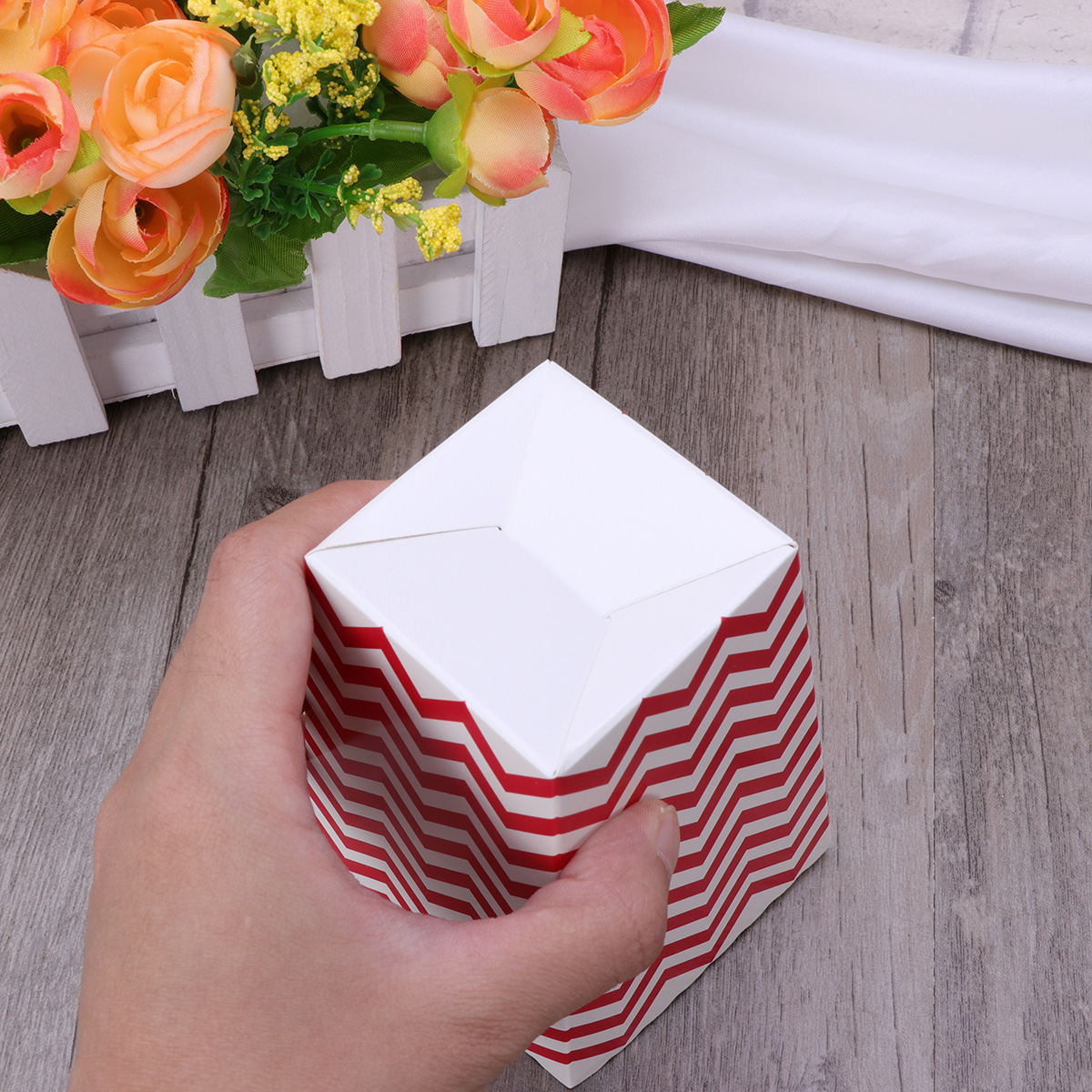 48Pcs Popcorn Kartonnen Papier Popcorn Dozen Zakken Popcorn Box Party Gunsten Supplies Decoratieve Servies Voor Verjaardag Baby Shower