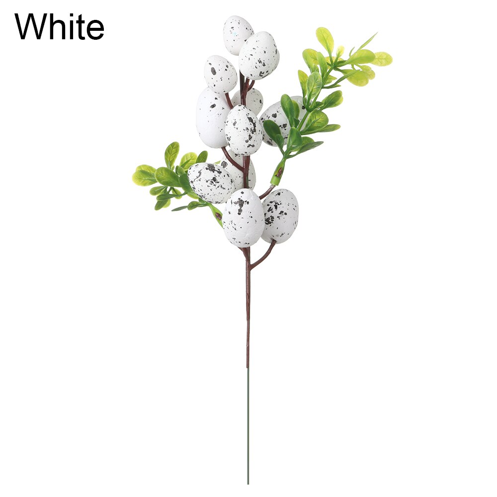 1pc 70cm folha de simulação de ramos de oliveira artificial com fruto de oliveira verde planta casa casamento ramo grinaldas decoração suprimentos: 22cm-white
