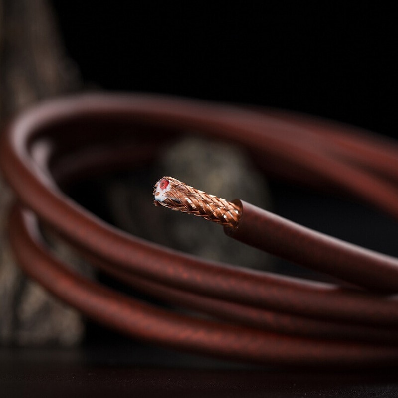 OFC Copper 2-Core Wire Line For DIY Mic XLR 6.35 Interconnect Mixer Wire Audio Cable Microphone line Cable 1M