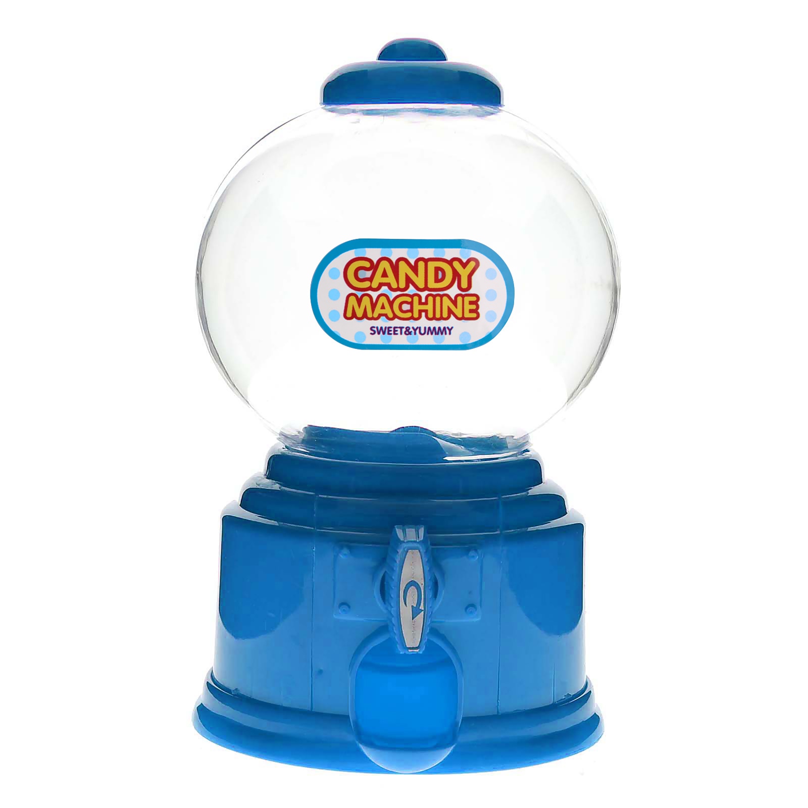 Candystrong dispenser maskine børn tyggegummibold snacks opbevaringsbokse til børn plast: Blå