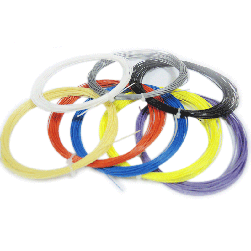Allpha Badminton String Nylon Monofilament Duurzaamheid 0.78Mm 10M Training Badminton Racket Netto S1500 10 Stks/partij: random color