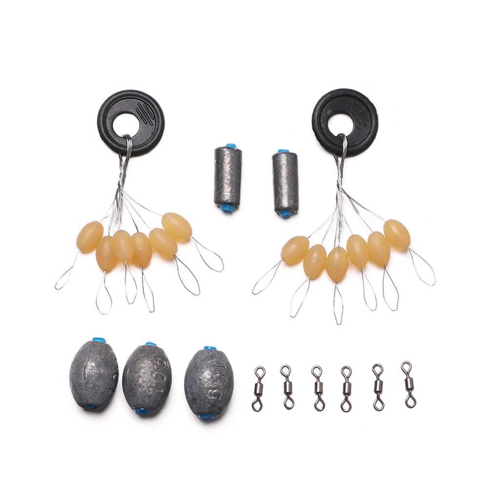 24mm-36mm Foam Floats Ball Beads Beans Fishing Float set Bottom Rig Rigging Material Fishing Tackle Accessories Pick Size: 10g sinker Set
