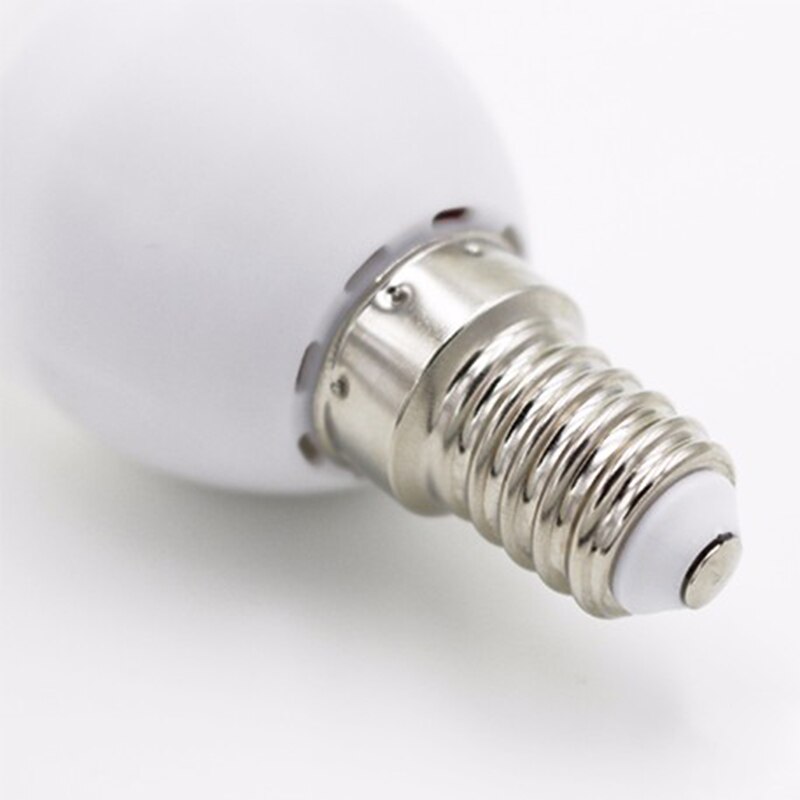 Ledet stearinlys pære 5w tip boble hale krystal lysekrone speciel  e14, pull hale (varm hvid 220v)