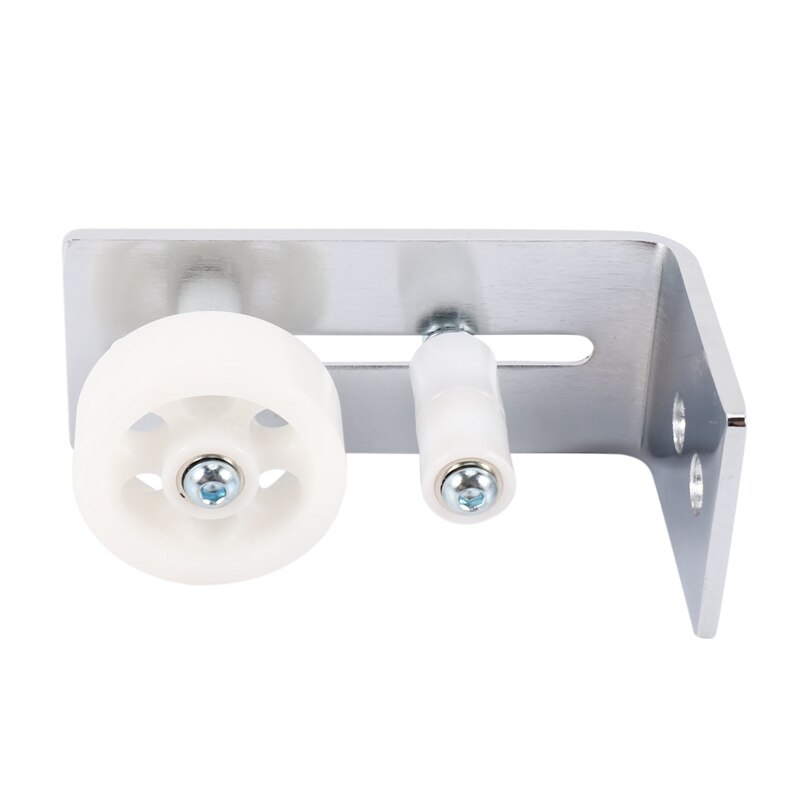 Jfbl Schuur Deur Vloer Gids Rvs Wandmontage Blijven Schuur Deur Roller Gidsen Flush Krasvrije Wielen met Bal Beer