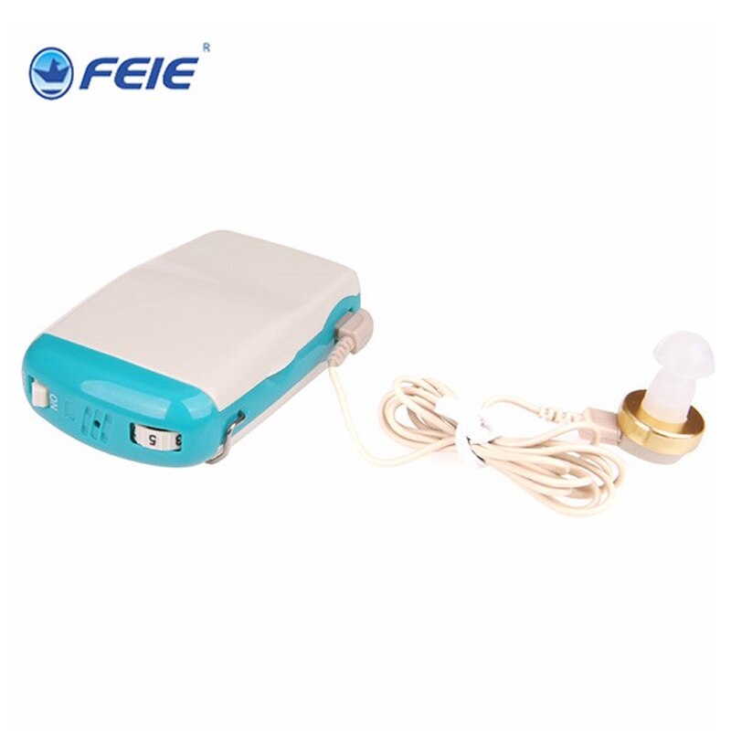 Hearing Aids Sound Amplifier Pocket For Elderly Ear Care Tools Hearing Aids High Power Earphone for Severe to Profound Loss S-6D