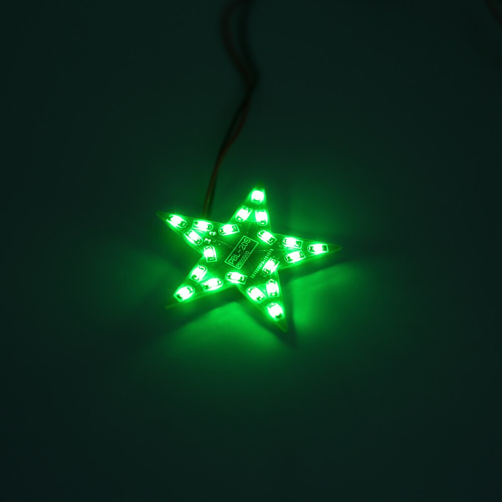 Diy Kit Vijfpuntige Ster Ademhaling Licht Gradiënt Rode Led Knippert Display Module Led Licht Voor Kerst Solderen Training
