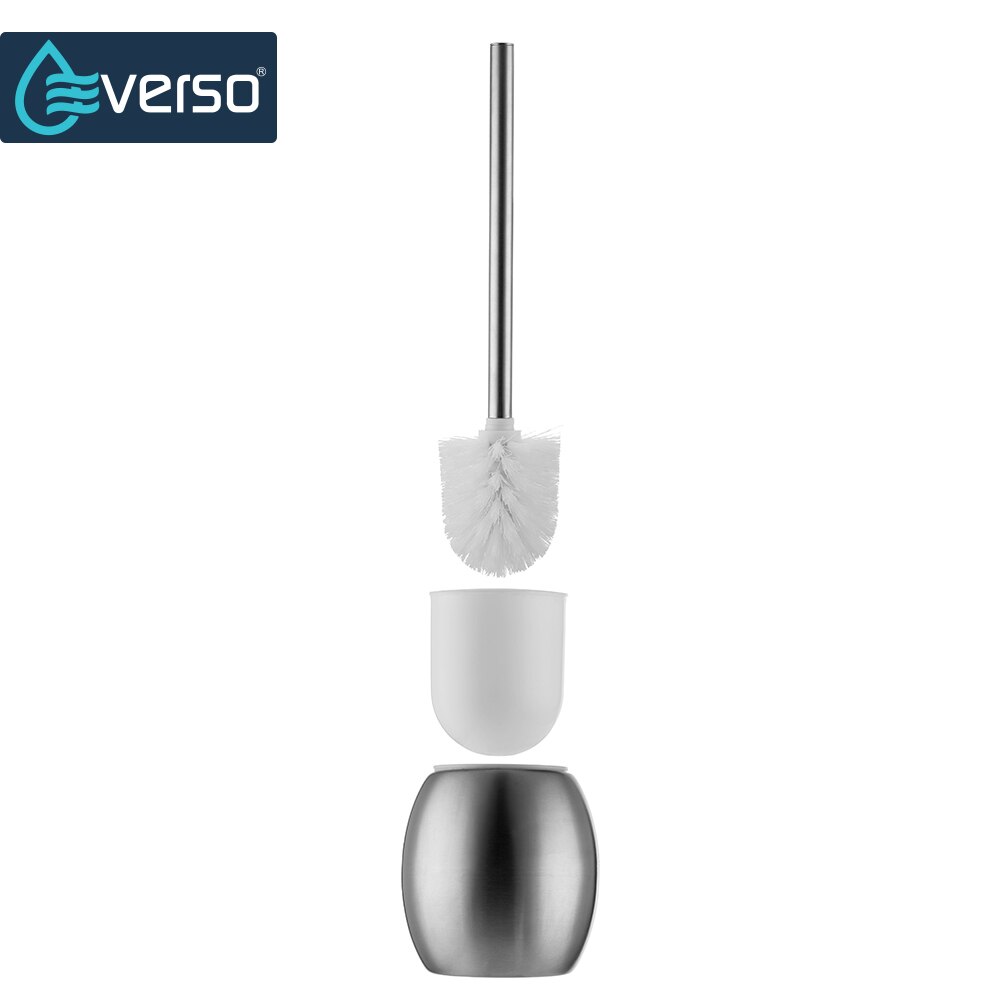 3 In 1 Set Wc Borstel Draagbare Toiletborstelhouder Scrubber Gebogen Schone Kant Buigen Handvat Hoek Borstel