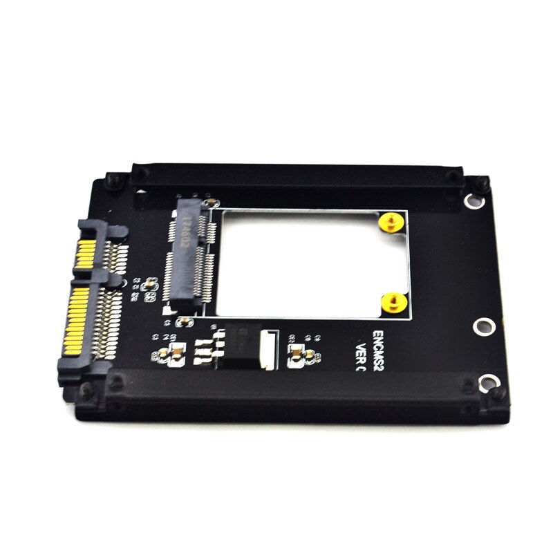 50mm mSATA SSD to 2.5&quot; SATA Drive Converter Adapter msata adaptor For Windows2000/XP/7/8/10 for Vista Linux Mac