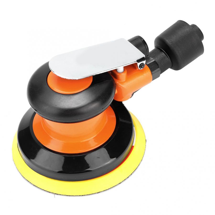 5in Pneumatic Polishing Machine Non-Vacuum Sander Polisher Hand Power Tool for Car Cleaning Polishing Machine Car Washer Tools
