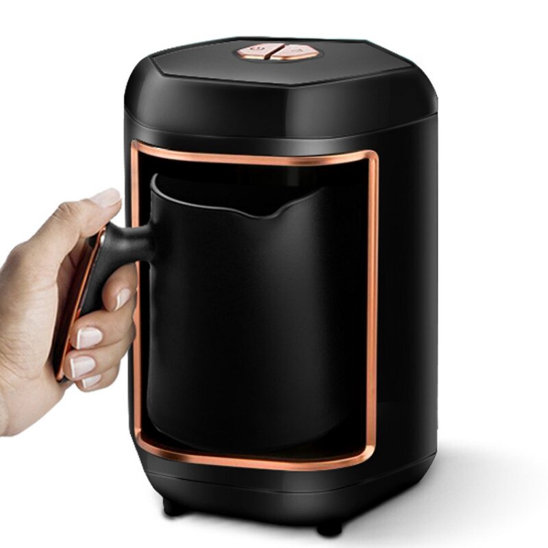 600W Automatic Turkish Coffee Maker Machine Cordless Electric Coffee Pot Food Grade Moka Coffee Kettle Portable travel EU
