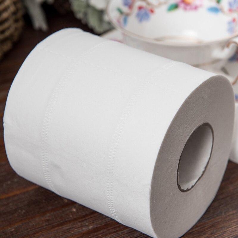 6/8/12 rollen oben Jumbo Rolle Wc Papier 3-Schicht einheimisch Holz Weichen Papier Handtücher Gewebe Tisch küche Papier Hause Liefert
