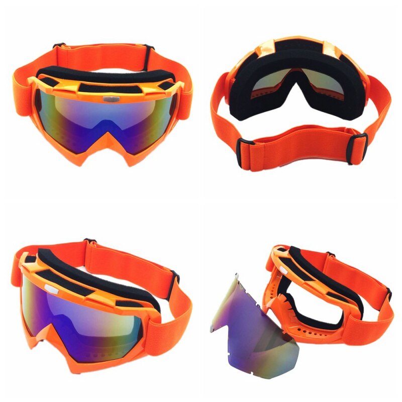 Motoruitrusting offroadbrillen skibrillen winterskibrillen sneeuw snowboardbrillen handige anti-condens grote skibrillen