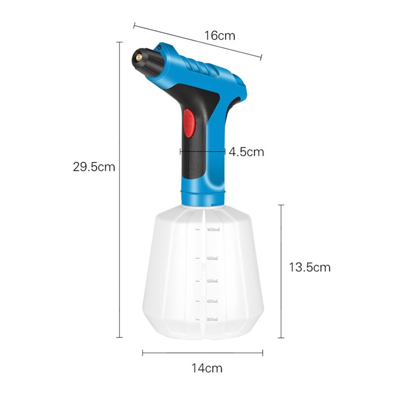 Best Electric Water Sprayer Mist Garden Plant Water Can Automatic Watering Fogger Hand 1L Watering Machine