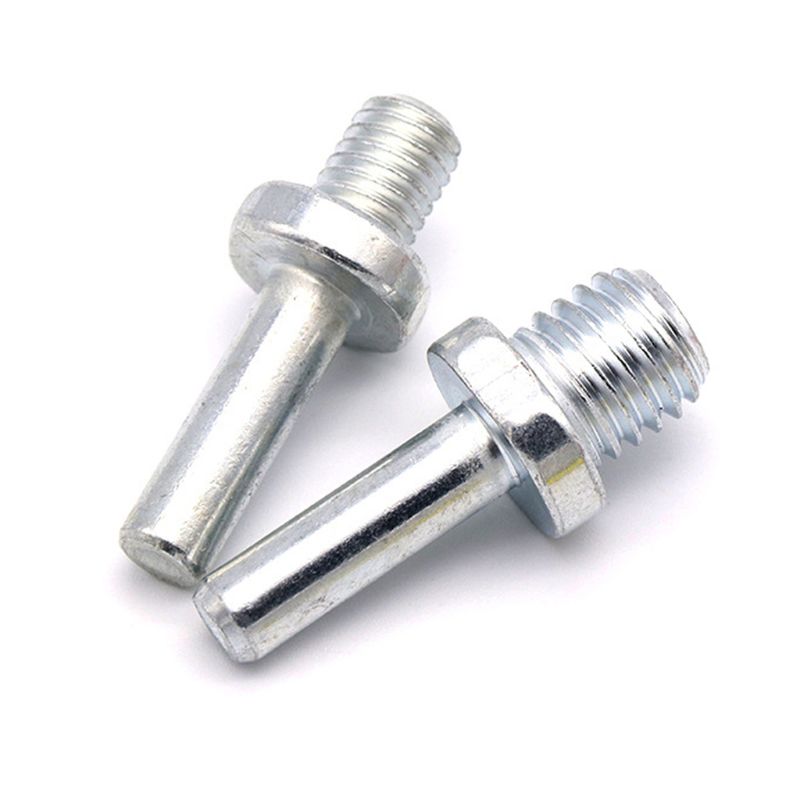 Adaptador de taladro de husillo de tornillo M10/M14 de aleación dura, almohadilla de respaldo, cepillo de alambre, biela para pulir el coche, 10mm/14mm