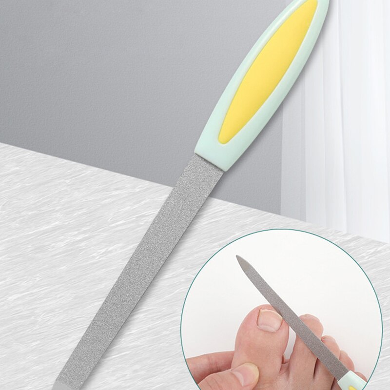 Pedicureset voetvijlen set gereedschap dubbelzijdige vijlen exfoliërend voorkomt dode huid voetverzorgingstool