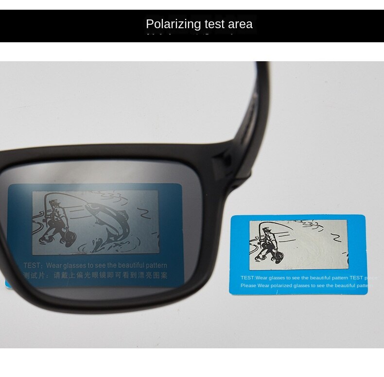 Classic 9102 Sports Polarized Sunglasses men women Outdoor Square Sun Glasses Fishing UV400