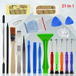 Mini Precisie Schroevendraaier Set Handen Gereedschap voor iPhone 4 S 5 S 6 6 S 7 Samsung ect Telefoon tablet Reparatie: FI-305Kit-21Pcs
