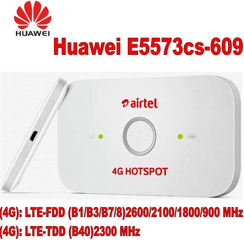 Desbloqueado Huawei E8372 E8372h-153 E8372h-608 con 2 uds antena 150M Wingle módem LTE