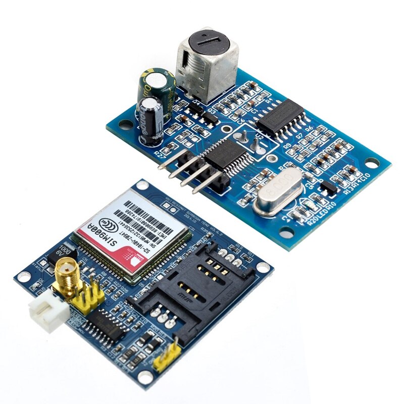 1x Module à ultrasons Jsn-Sr04T et 1 pièces Sim900A Sim900 Mini Module de Transmission de données sans fil V4.0