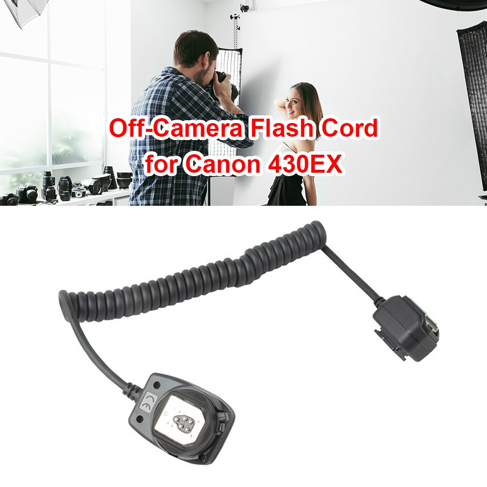 Rallonge de caméra, cordon d&#39;extension de synchronisation Flash pour Nikon shoes, accessoire de lampe de poche