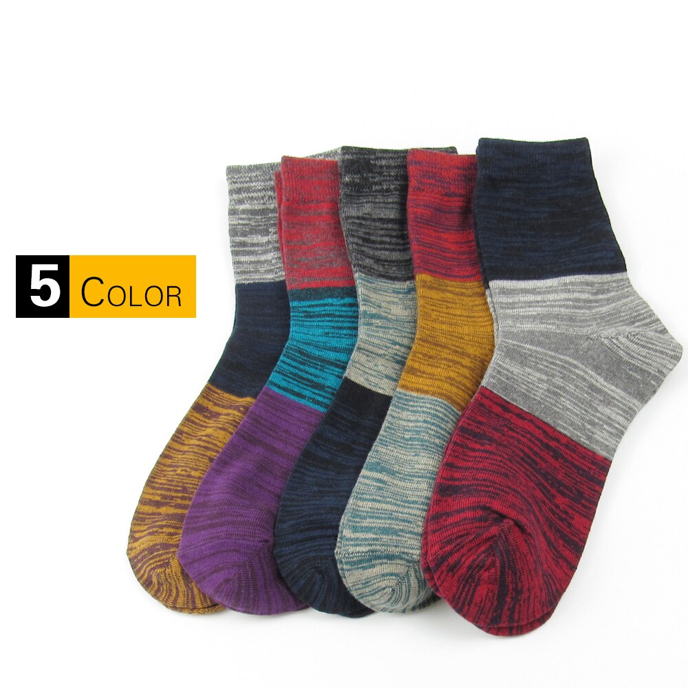 Japanske harajuku sokker herre farverige og interessante glade bomuld afslappet kjole sokker til mænd 39-44 størrelse #39