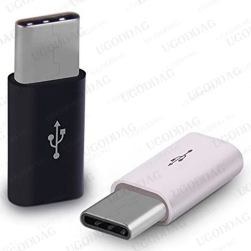 Conector Universal USB 3,1 tipo C a Micro USB convertidor macho a hembra Mini adaptador de datos USB-C portátil dispositivo tipo C Android