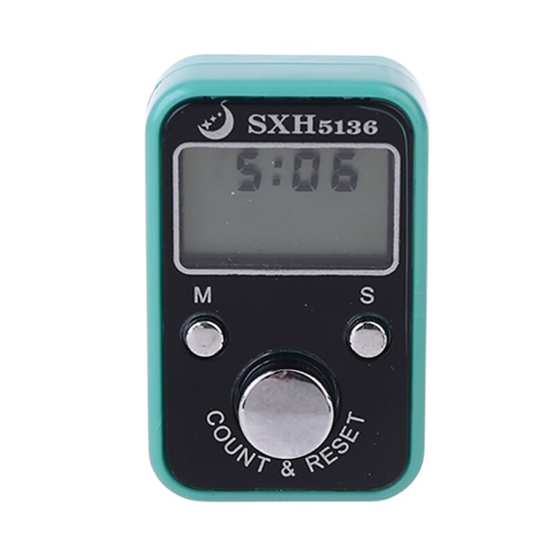 Contador electrónico Digital portátil de muñeca con pantalla de tiempo, reinicio Manual, descompresión, relajación, herramienta de dedo para meditación