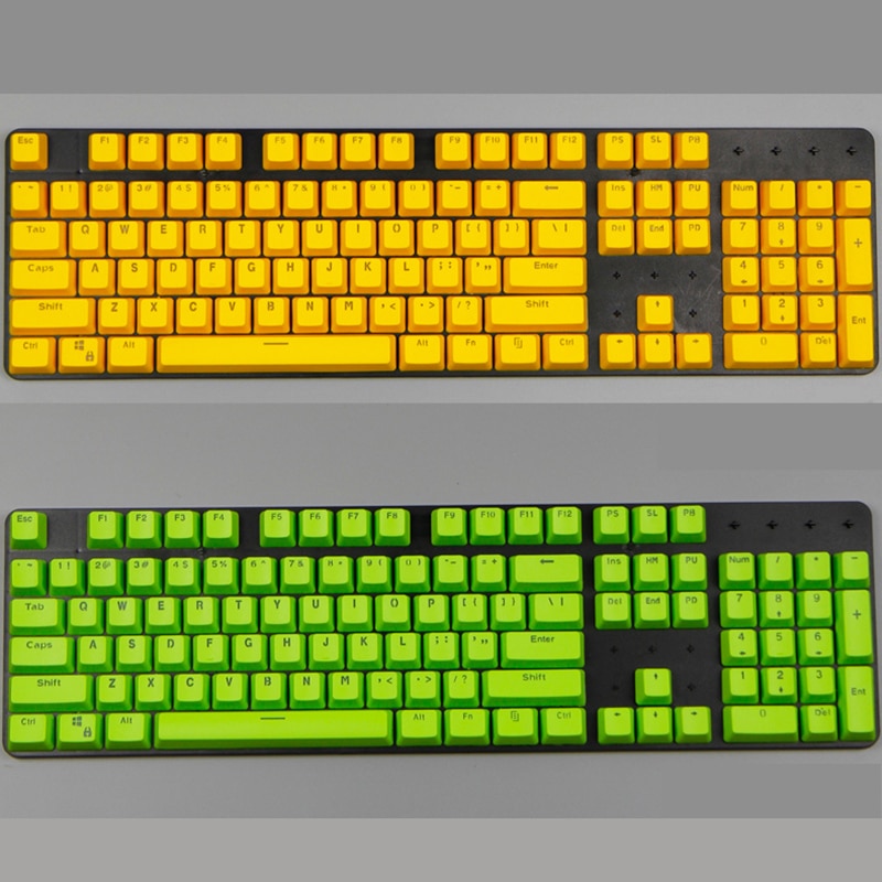PBT w języku angielskim Languag108 Keyscaps klucze różnorodność kolorów wyborów dla Cherry klawiatura mechaniczna mx nakładka na klucz przełączniki