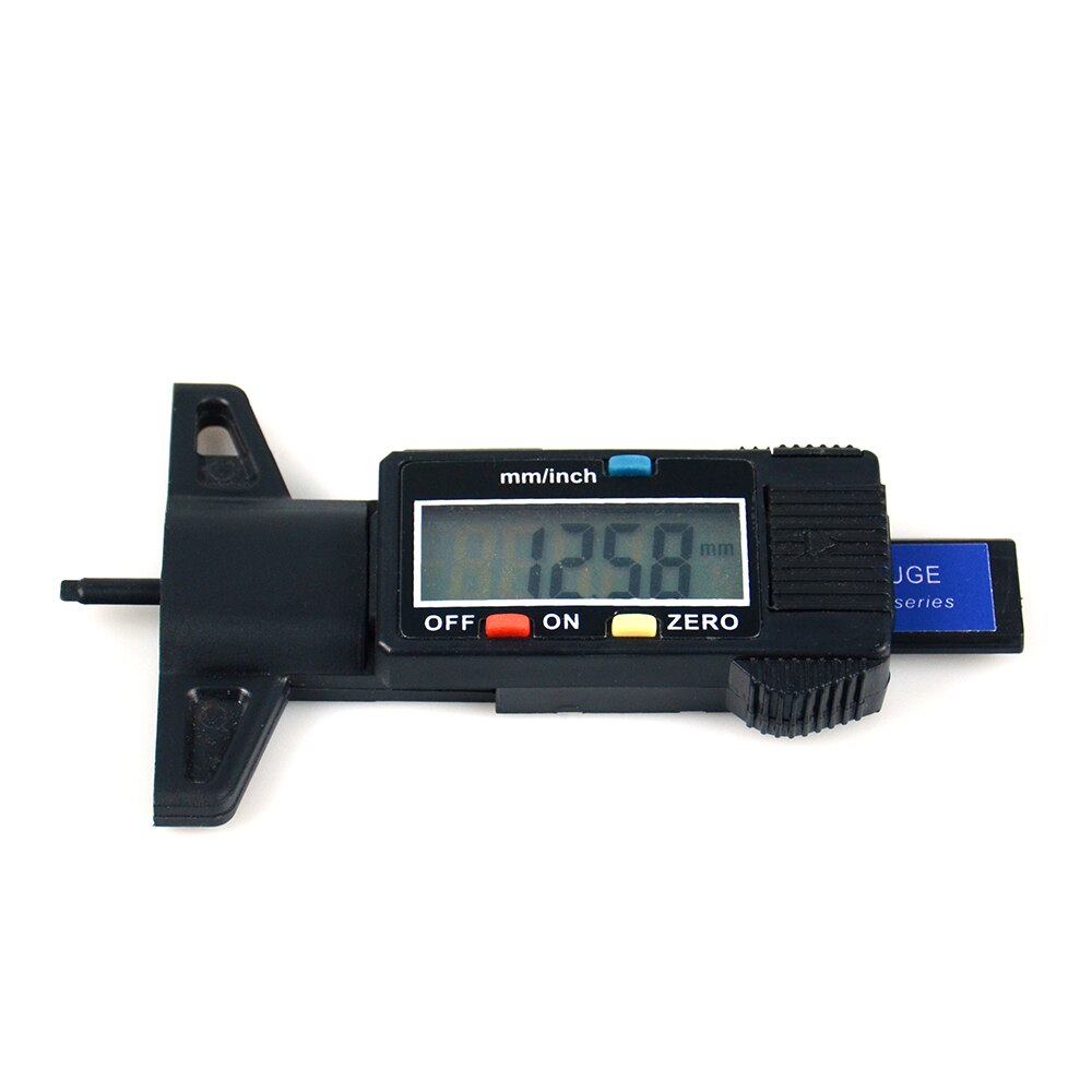 Digital Car Tyre Tire Tread Depth Gauge Meter Measurer Tool Caliper Thickness Gauges Tread Brake Pad Shoe Tire Monitoring System