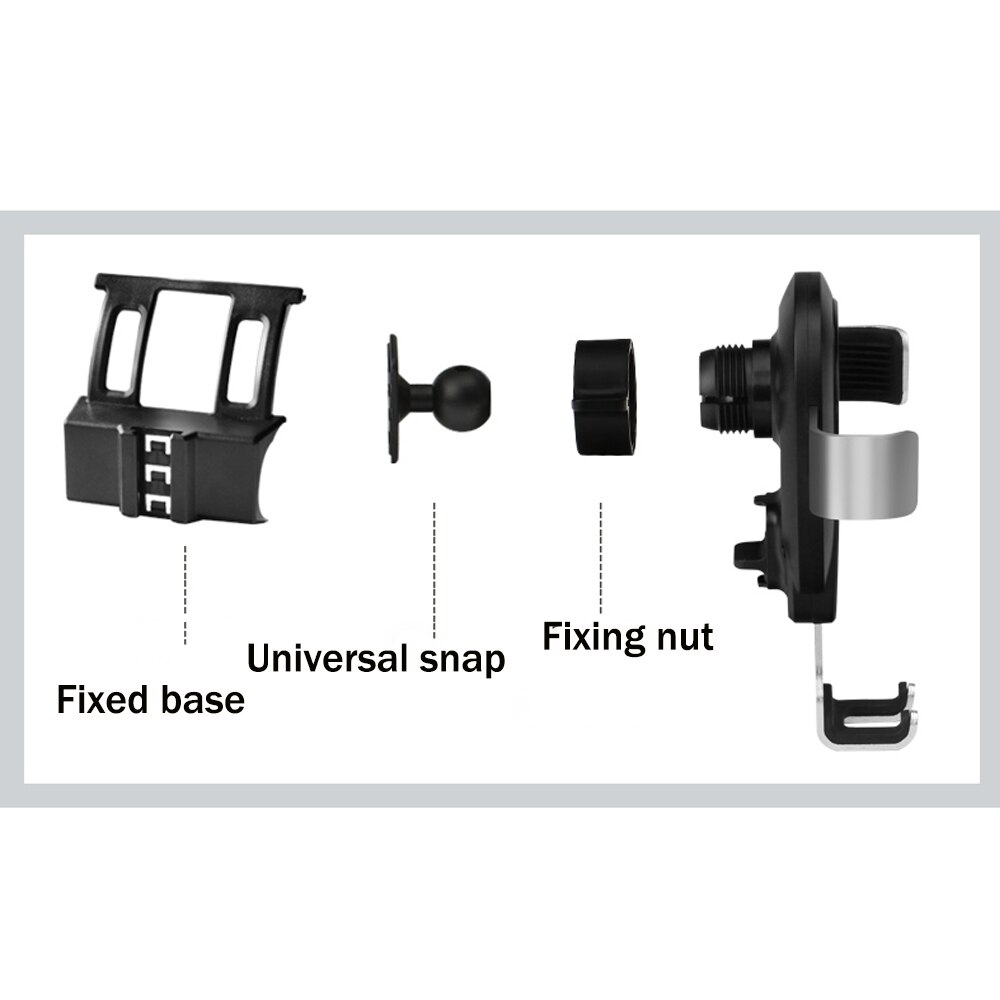 For Toyota RAV4 RAV 4 Car Phone Holder Mount Gravity GPS Wireless Charging Stand Air Vent Mount Fit Smartphone 4.0~6.0inch