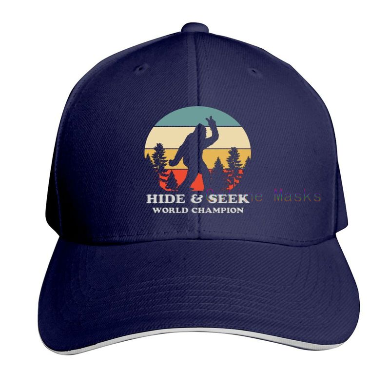 Bigfoot is Real and He Tried to Eat My Ass Baseball Cap Unisex Vintage Trucker Hat Adjustable Cowboy Hats for Mens Womens