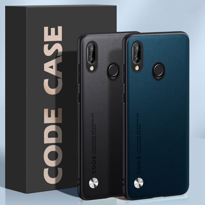 Funda de cuero PU de lujo para Huawei Nova 3 3i Nova3 i, funda trasera de silicona mate, funda de teléfono de protección completa para Huawei P Smart Plus