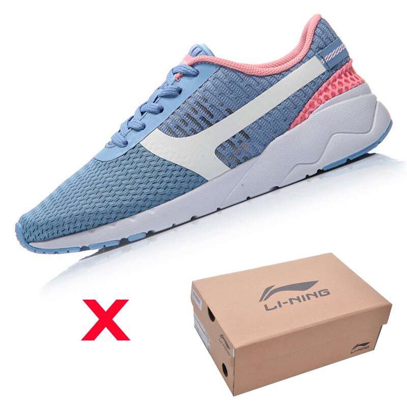 Li-Ning Vrouwen Gespikkeld Sport Leven Levensstijl Schoenen Leisure Ademende Sneakers Voering Li Ning Licht Sportschoenen AGCM054 YXB042: no box AGCM054-3H / 7