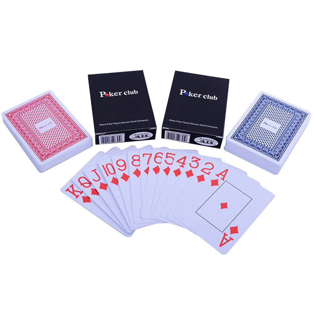 Pvc Poker Kaarten Waterdichte Texas Hold'em Speelkaarten Standaard Maat Board Game Card