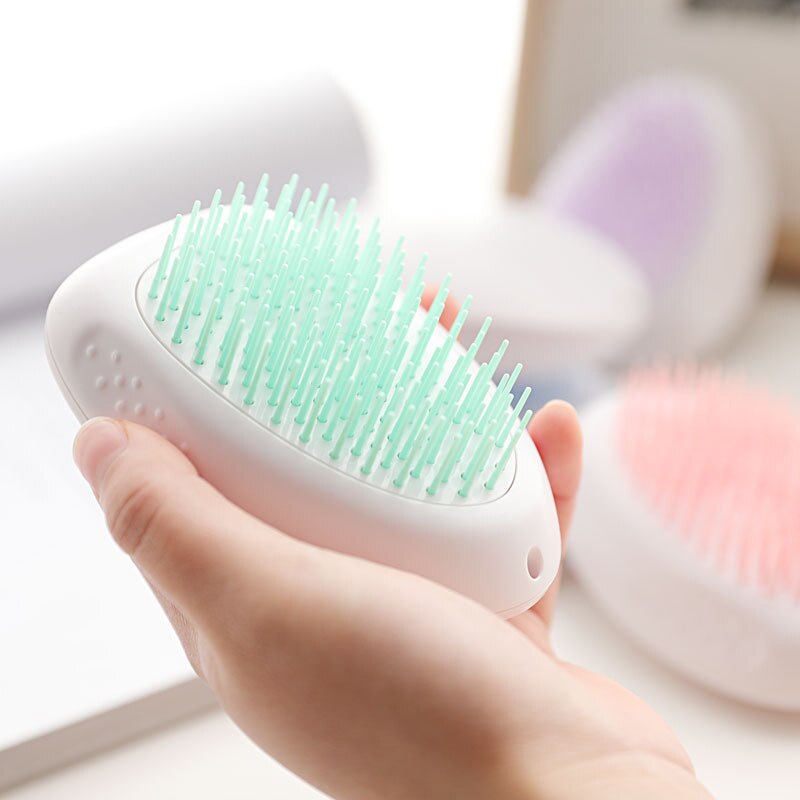 Dog hair brush cat hair pet grooming comb pet comb, washable beauty massage bath brush (Long hair and short hair)