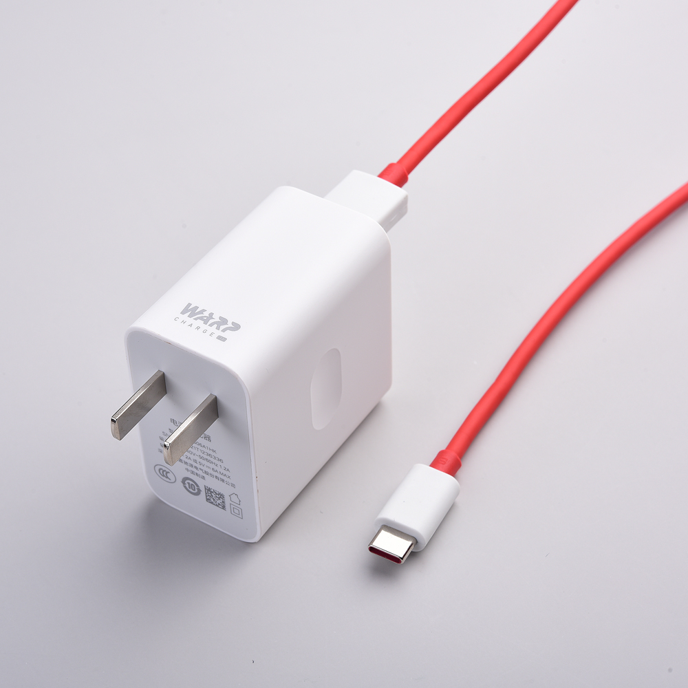 Para OnePlus cargador de 30W adaptador de carga rápida de urdimbre UE/EE. UU. Cable tipo C de 100CM para One Plus 1+ 8 Pro 7 7T 7pro 6T 6 5T Nord N10 N100