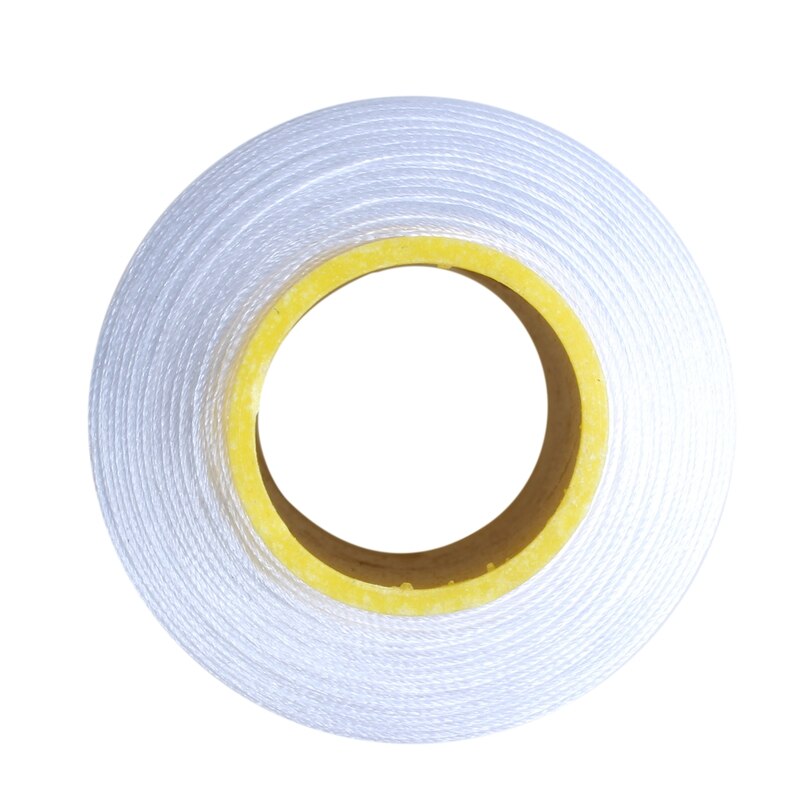 Sterker 5000m Kegels Spoeldraad Filament Polyester voor Borduurwerk Machine (Wit)