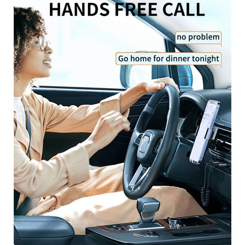 Auto Bluetooth 5.0 Audio-ontvanger Usb 3.5Mm Aux Jack Stereo Hifi Auto Zender Speaker Auto Draadloze Adapter