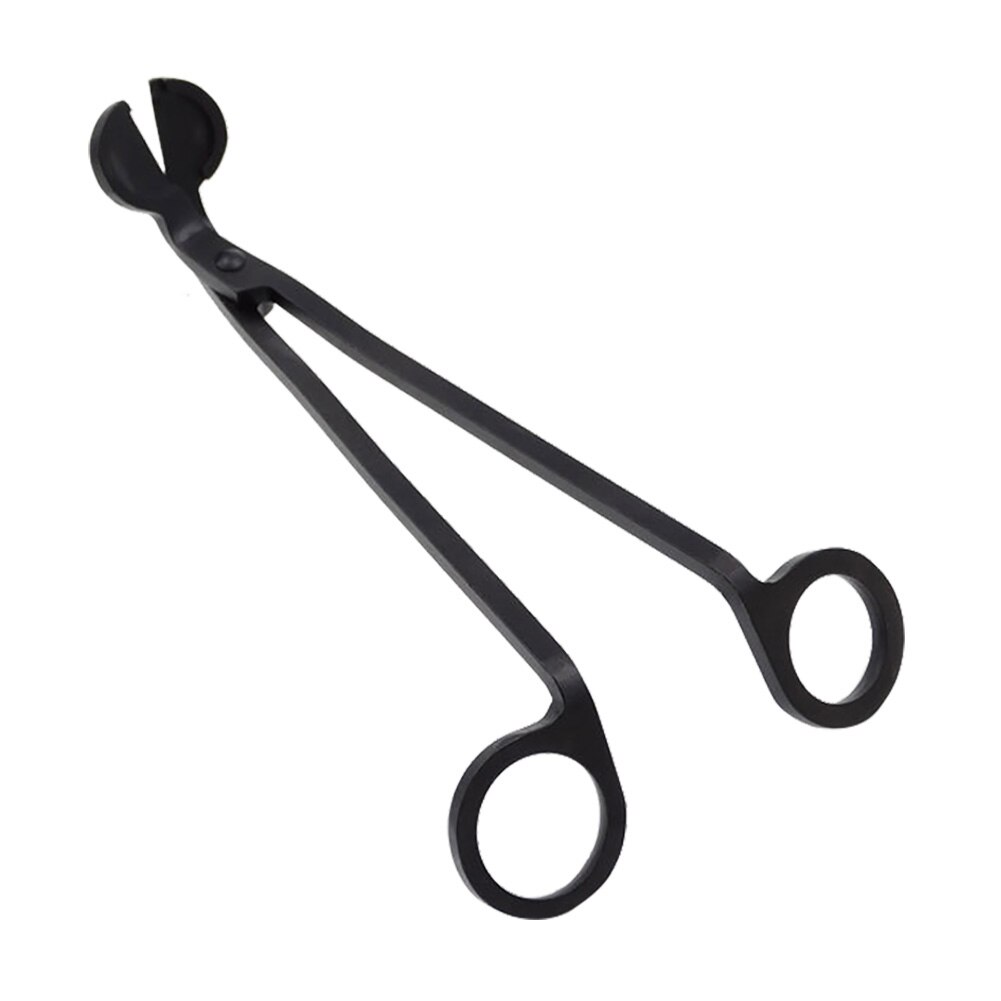 Vela de acero inoxidable, cortavientos malvado, lámpara de aceite, corte de tijera, herramienta cortaúñas