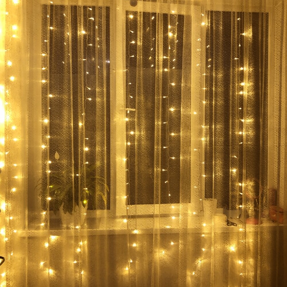 2x2 Led String Ac 110V/220V Gordijn Led String Lights 1X3/2X2/2X3... – Vicedeal