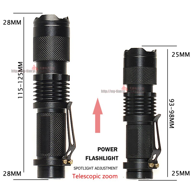 Infrared night vision device SK68 fill light lighting flashlight special light LED telescopic focusing portable fill light