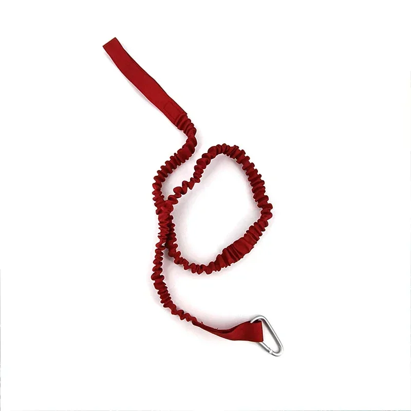 Tie Rope With Safety Hook Kayak Paddle Leash Adjustable Elastic For Kayak Paddles Canoe Oars Fishing Rods Rowing Boat Accessory: Yellow